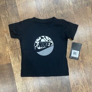 Nike Toddler Black Camo Logo Short Sleeve Tee NWT Size 2T